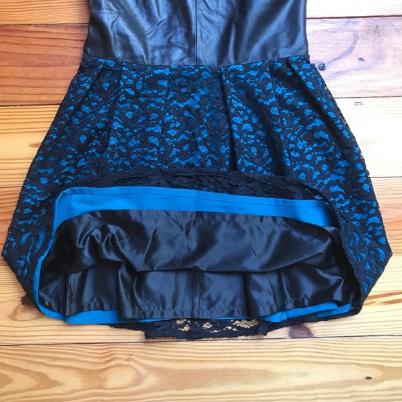 Victoria’s Secret Leather and Lace Dress, EUC, 6 - Picture 10 of 14